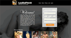 Desktop Screenshot of localsexfriends.com