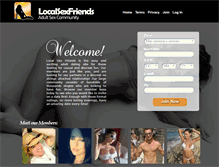 Tablet Screenshot of localsexfriends.com